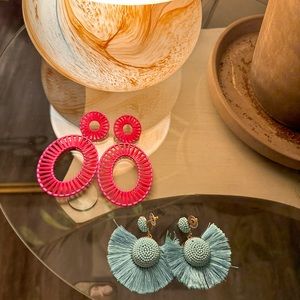 Pink + Blue Earrings🩷🩵